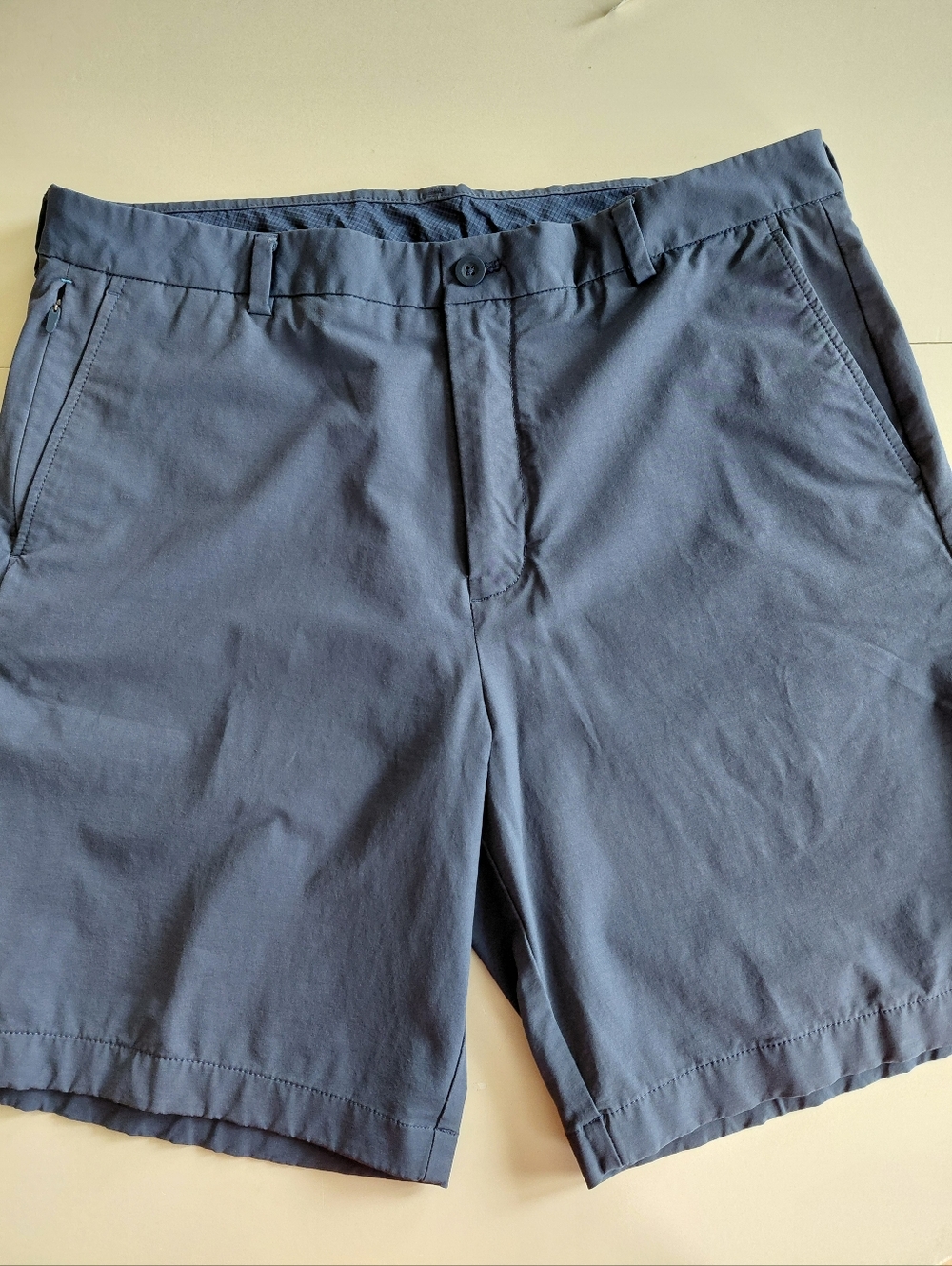 Vineyard Vines Performance Shorts Mens 36 Blue Stretch Golf On-The-Go